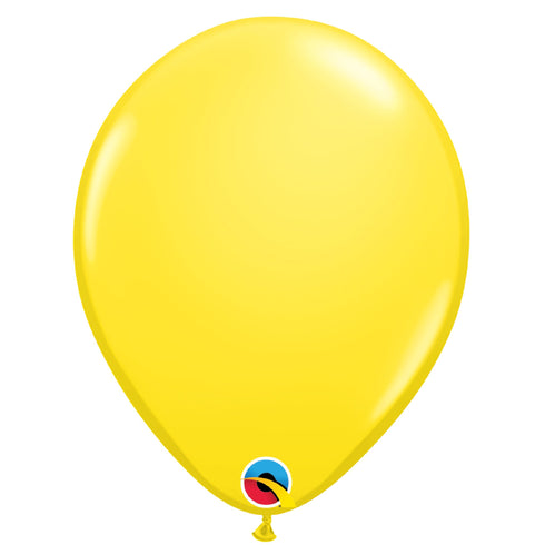 Yellow | 16 INCH | Qualatex Latex Balloons | Package 10