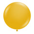 Mustard Yellow | 17 INCH | Tuftex Latex Balloons