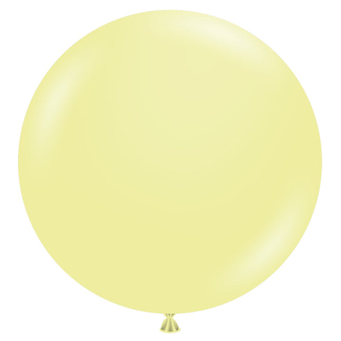 Lemonade Light Yellow | 17 INCH | Tuftex Latex Balloons