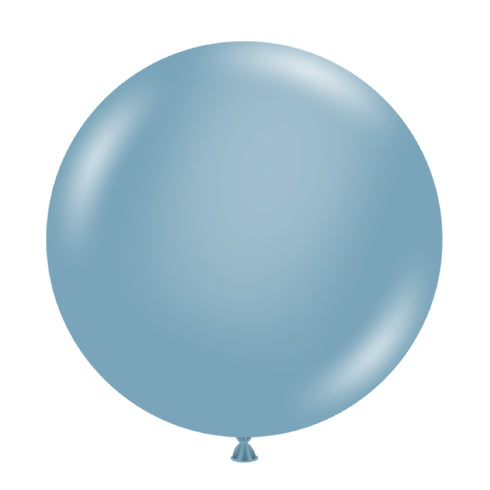 Slate Blue | 17 INCH | Tuftex Latex Balloons | Package 6