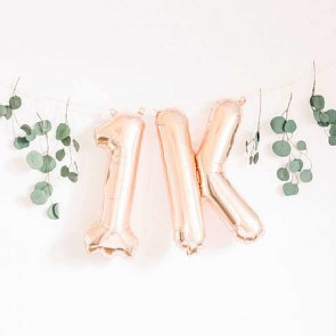 1K Balloons | Silver | Gold | Blue | Pink | Rose Gold
