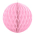 Light Pink Honeycomb Ball Decorations | 8 Inch