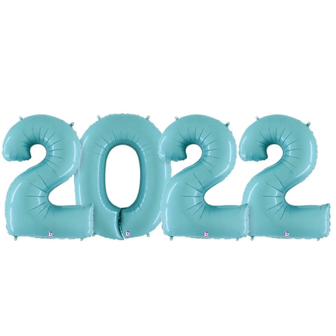 2022 Number Balloons | Small 14 INCH | 14 Colors