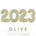 Olive Green Number 2023 Balloons | 40 Inch