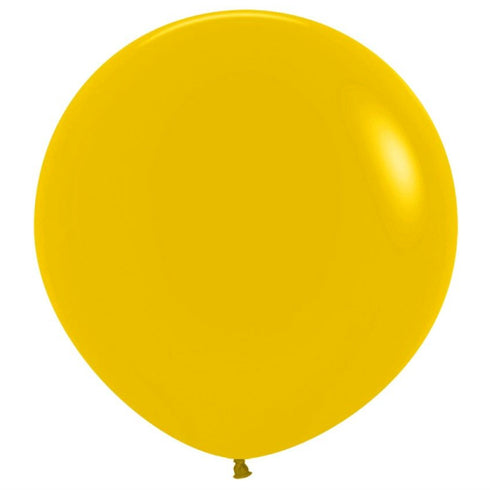 Deluxe Mustard | 24 Inch | Sempertex (Betallatex) Latex Balloons | Each