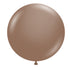 Cocoa Brown | 24 INCH | Tuftex Latex Balloons | Each