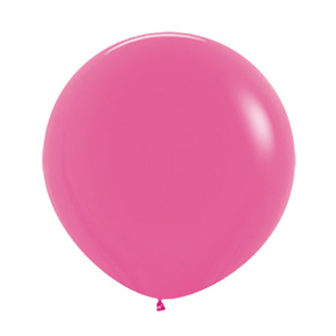 Deluxe Fuchsia Pink | 24 INCH | Sempertex (Betallatex) Latex Balloons | Each