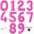 Fuchsia Pink Number 1 Balloons | 26 INCH