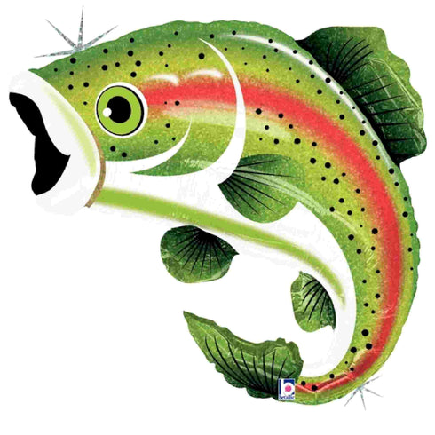Trout Fish Balloons | 29 INCH