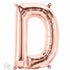 34 INCH | Rose Gold Letter Balloons