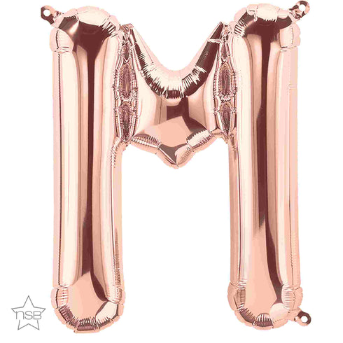 34 INCH | Rose Gold Letter Balloons