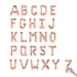 Rose Gold Letter B Balloons | 34 INCH
