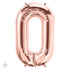 34 INCH | Rose Gold Letter Balloons
