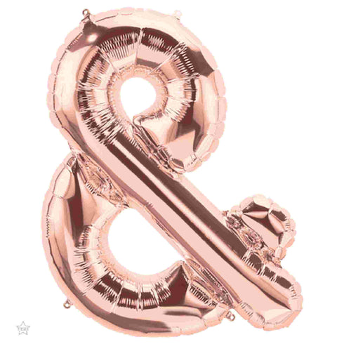 Rose Gold Hashtag Sign Balloons | 34 INCH