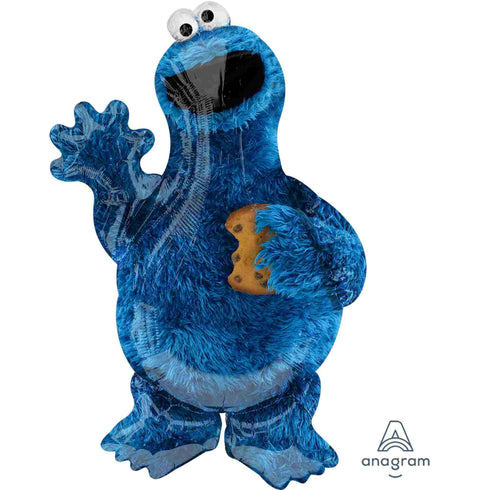 Sesame Street Cookie Monster Balloons | 35 Inch | Licensed