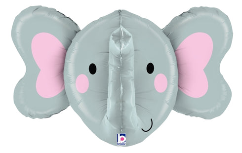 Elephant Head Foil Balloons | 34 INCH