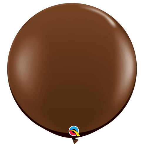 Chocolate Brown | 36 Inch | Qualatex Latex Balloons | Each