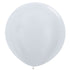 Pearl White | 36 Inch | Sempertex (Betallatex) Latex Balloons