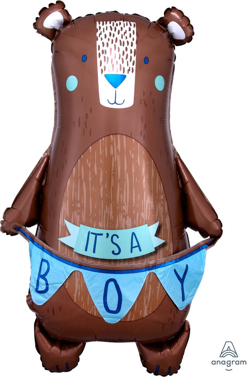 Its a Boy Bear Balloon | 34 INCH