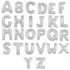 40 INCH | Silver Letter Balloons