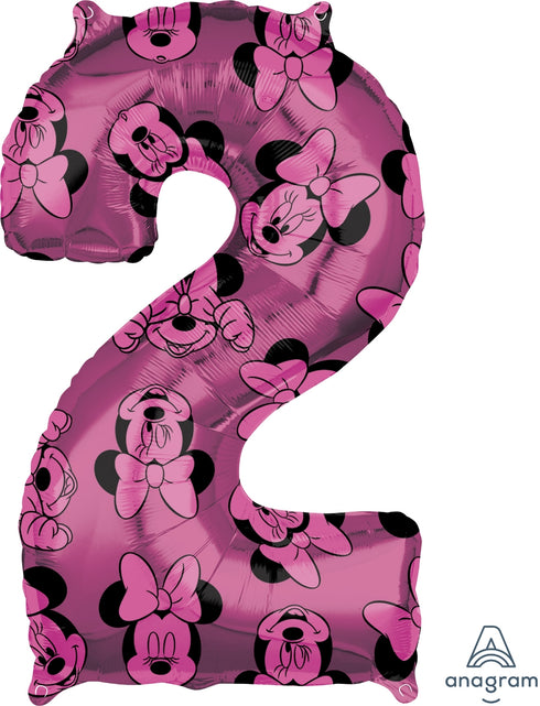 Minnie Mouse Number 5 Balloon | Licensed 26" tall
