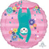 Pink Sloth Balloon | 37 INCH