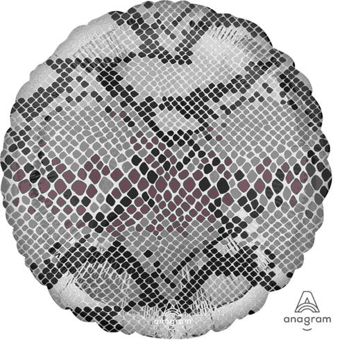 Snake Skin Animal Print Round Balloons | 18 INCH