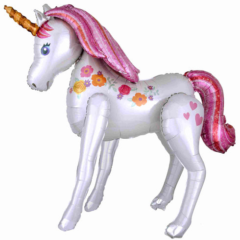 Magical Pink Unicorn Balloon | Airwalker | 46 INCH