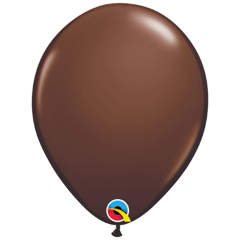 Chocolate Brown | 5 Inch | Qualatex Latex Balloons | Package 10