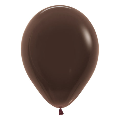Deluxe Chocolate Brown | 5 Inch | Sempertex (Betallatex) Latex Balloons | Package 10