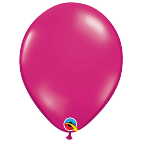 Jewel Magenta Latex Balloons | 5 INCH (13cm) | Package 10