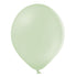 Pastel Kiwi Cream Green Latex Balloons | 12 INCH | Belbal