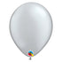 Silver Metallic Latex Balloons | 5 Inch | Qualatex