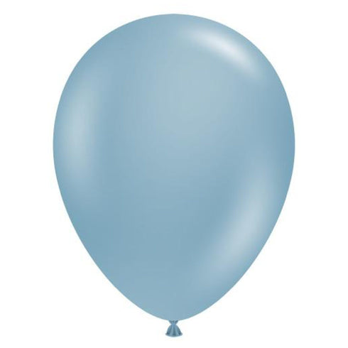 Slate Blue | 5 INCH | Tuftex Latex Balloons | Package 10