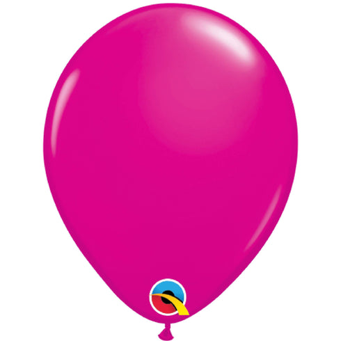 Wild Berry Pink | 5 INCH | Qualatex Latex Balloons | Package 10