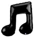 Music Note Balloon 40 INCH