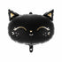 Matte Black Cat Foil Balloons | 19 INCH