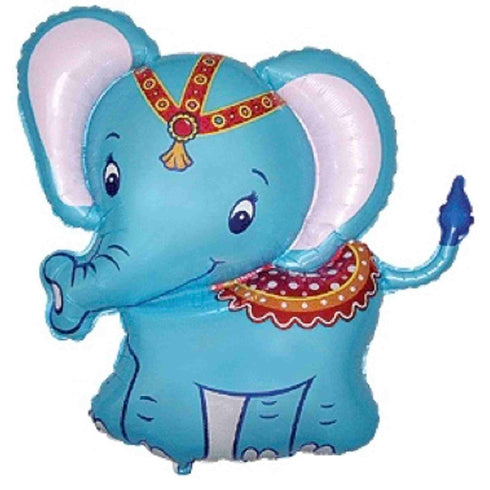 Circus Elephant Balloons | Blue | Pink | 39 INCH