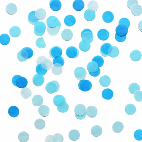 Blue Hand Cut Confetti | 1/2 oz