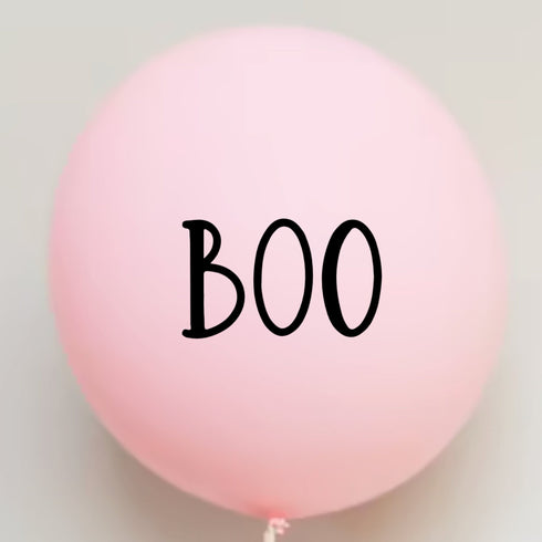 "Boo" Latex Balloons