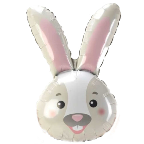 Bunny Rabbit Head Foil Balloons | 37 INCH (94cm)