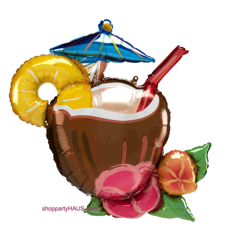 Coconut Pina Colada Drink Balloon | 30 INCH