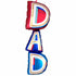Dad Supershape Balloon | Father's Day | Dad Birthday | 39 INCH