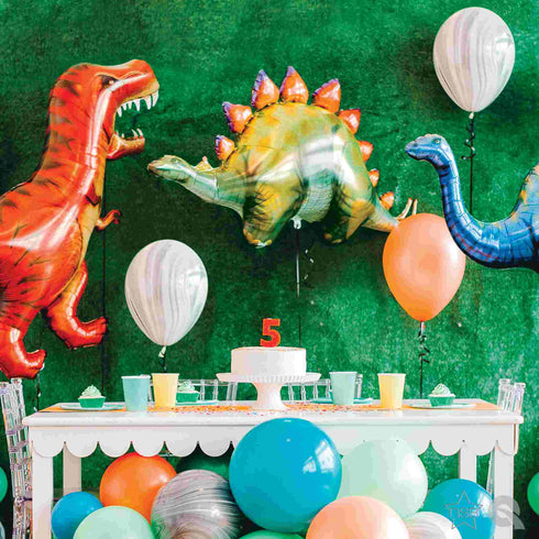 Dinosaur Balloons 4 Cool Designs | Apatosaurus | T-Rex | Triceratops |Stegosaurus
