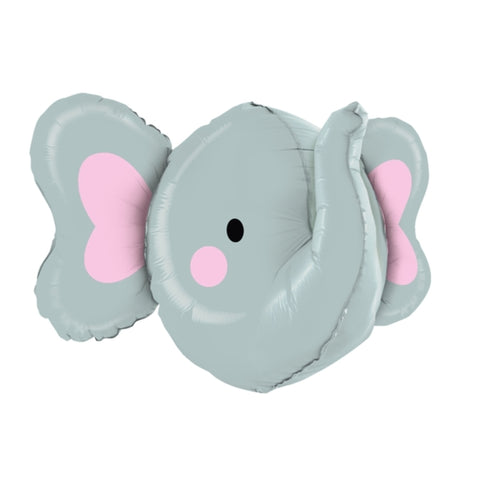 Elephant Head Foil Balloons | 34 INCH