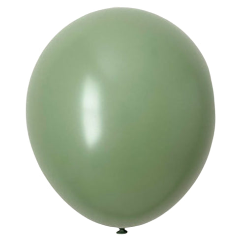 Deluxe Eucalyptus Green | 9 inch | Sempertex (Betallatex) Latex Balloons | Package 10