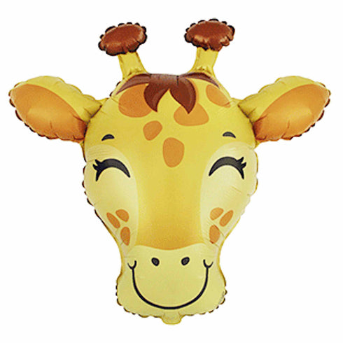 Giraffe Head Balloon | 31 INCH