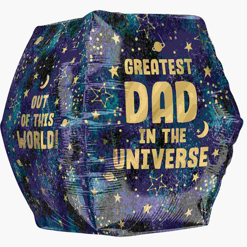 Greatest Dad In The Universe Balloon | Father's Day | Dad Birthday | 16 INCH