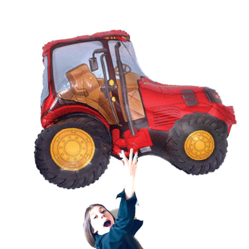 Green Tractor Balloon | 34 INCH