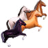 Horse Foil Balloons | Black | Brown | Tan | White